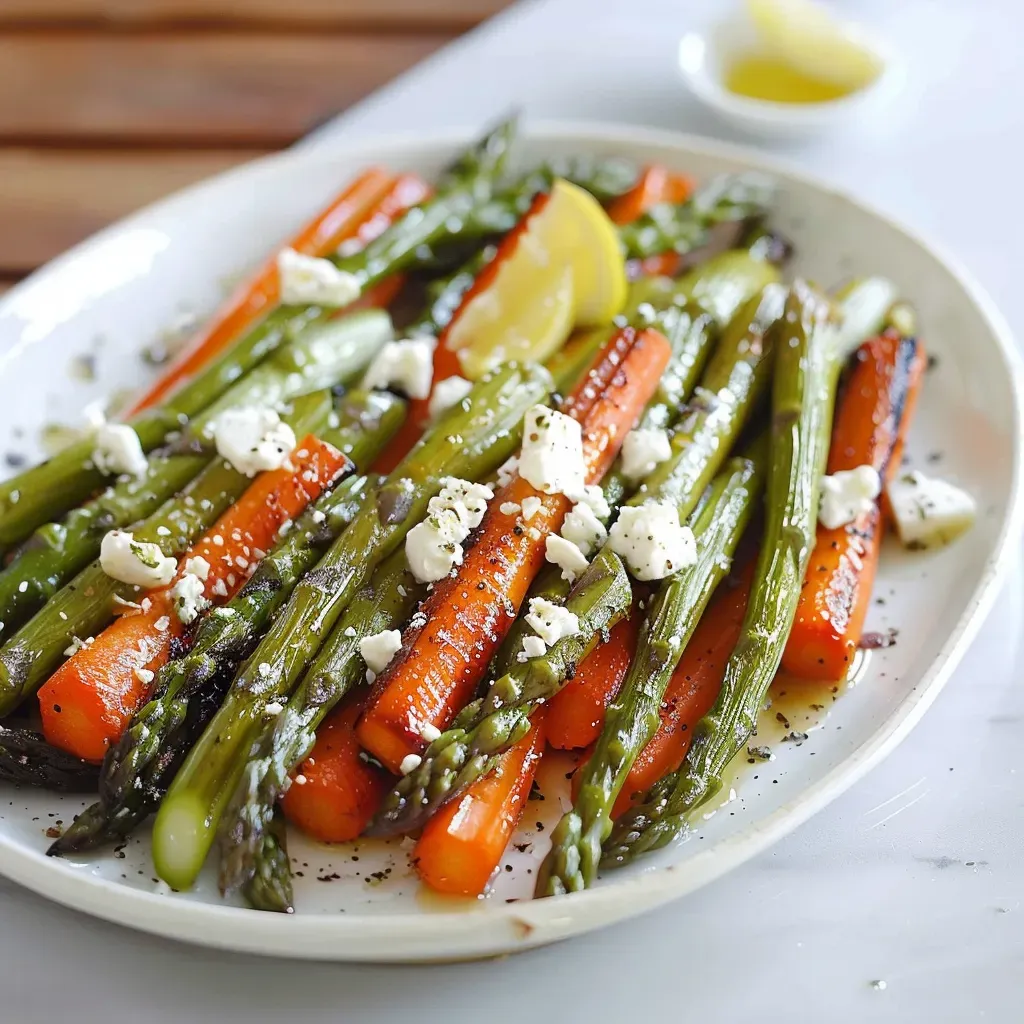 Delicious Roasted Asparagus Carrots: Easy Recipe
