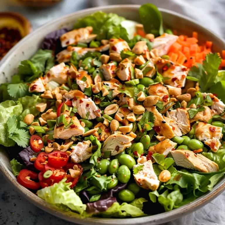 Delicious Thai Chicken Salad Recipe for Panera Fans