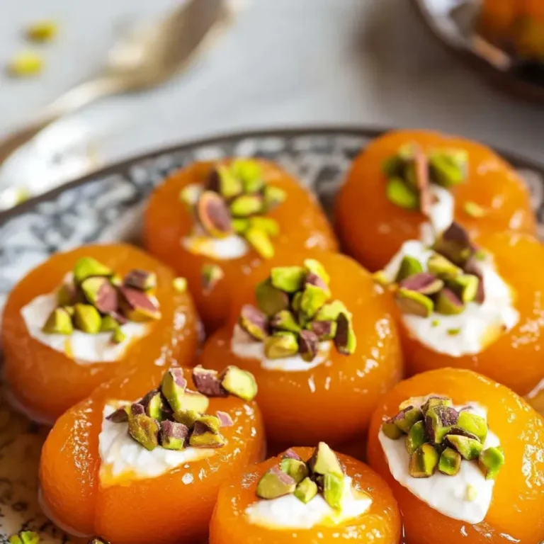 Delicious Turkish Poached Apricots Recipe