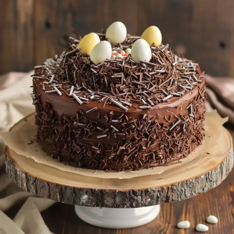 Easter Egg Nest Cake: Decadent Chocolate Delight