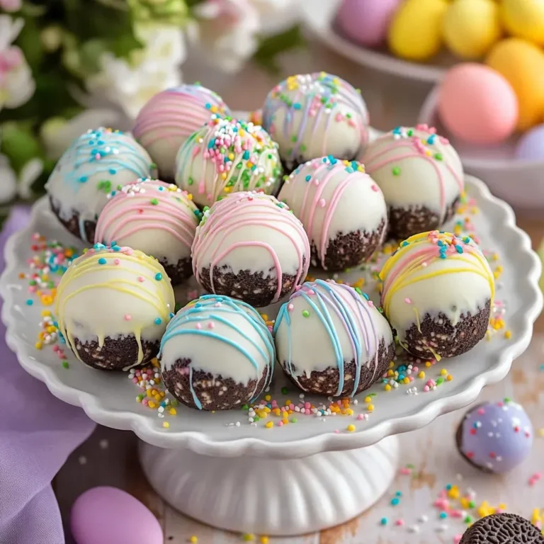 Easter Oreo Egg Truffles Recipe