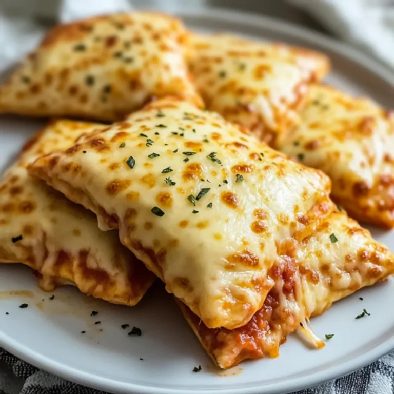 Easy Cheesy Pizza Pockets: Homemade Recipe