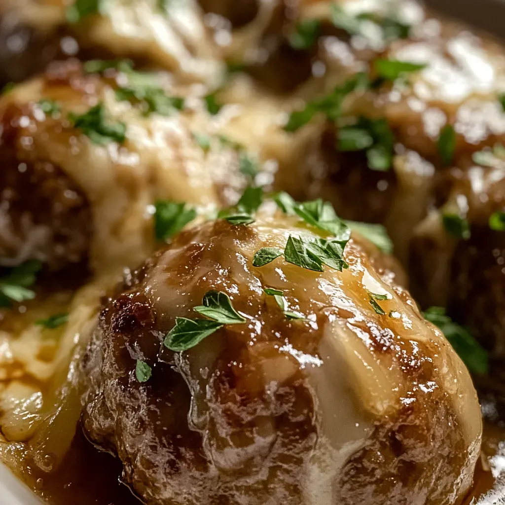 French Onion Meatballs: Savory and Delicious Recipe