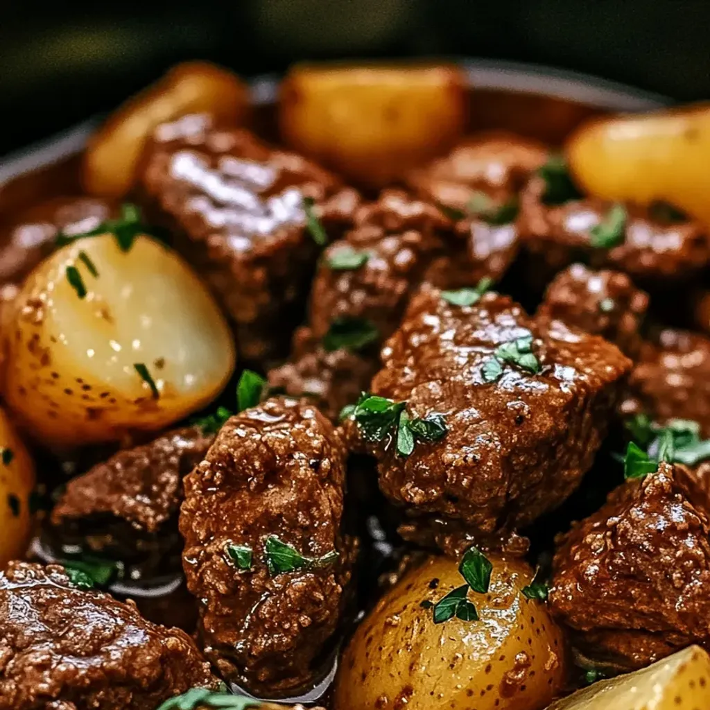 Garlic Butter Slow Cooker Dinner