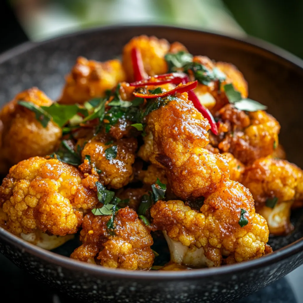 Golden Crispy Cauliflower: A Delicious Side Dish