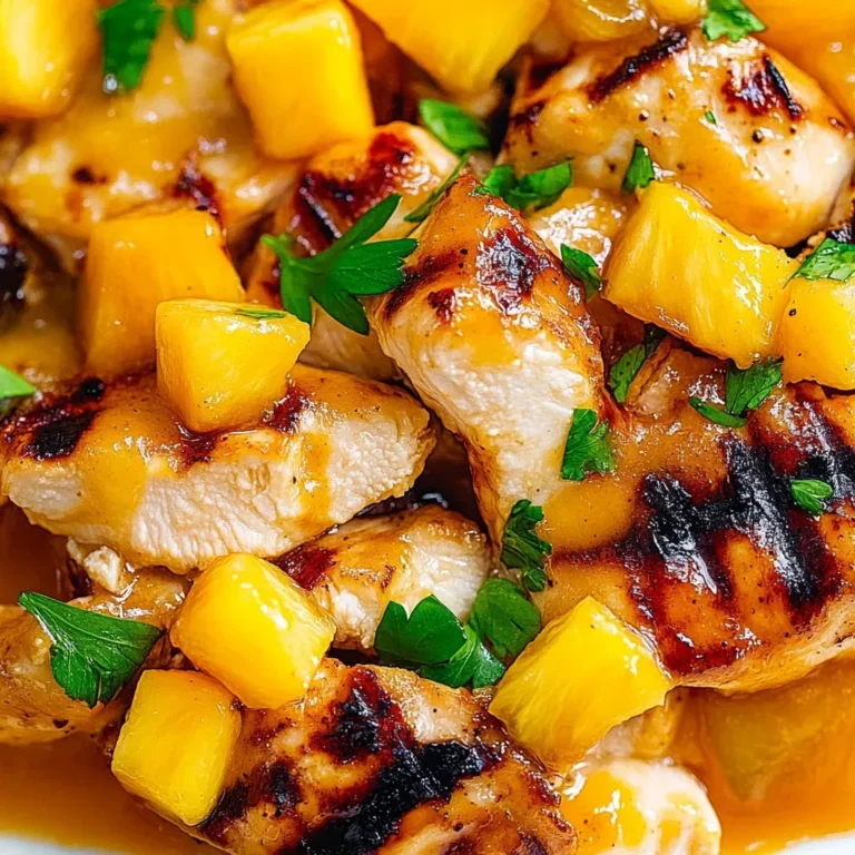 Grilled Tropical Chicken Recipe