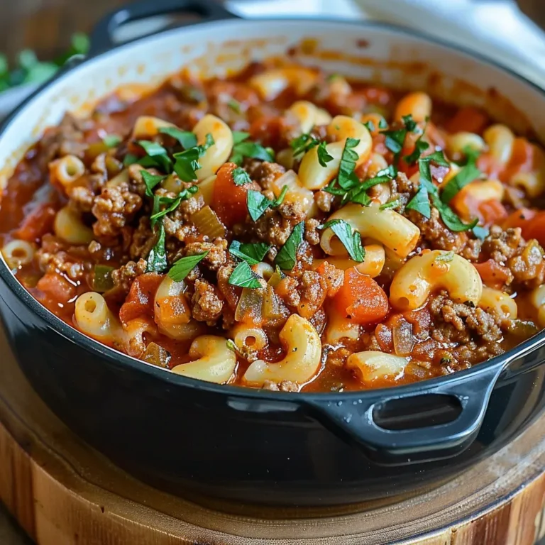 Hearty Homemade Grandma's Goulash Recipe
