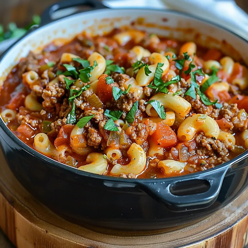 Hearty Homemade Grandma's Goulash Recipe