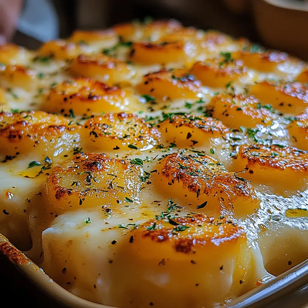 Herb and Cheese Potato Bake Recipe