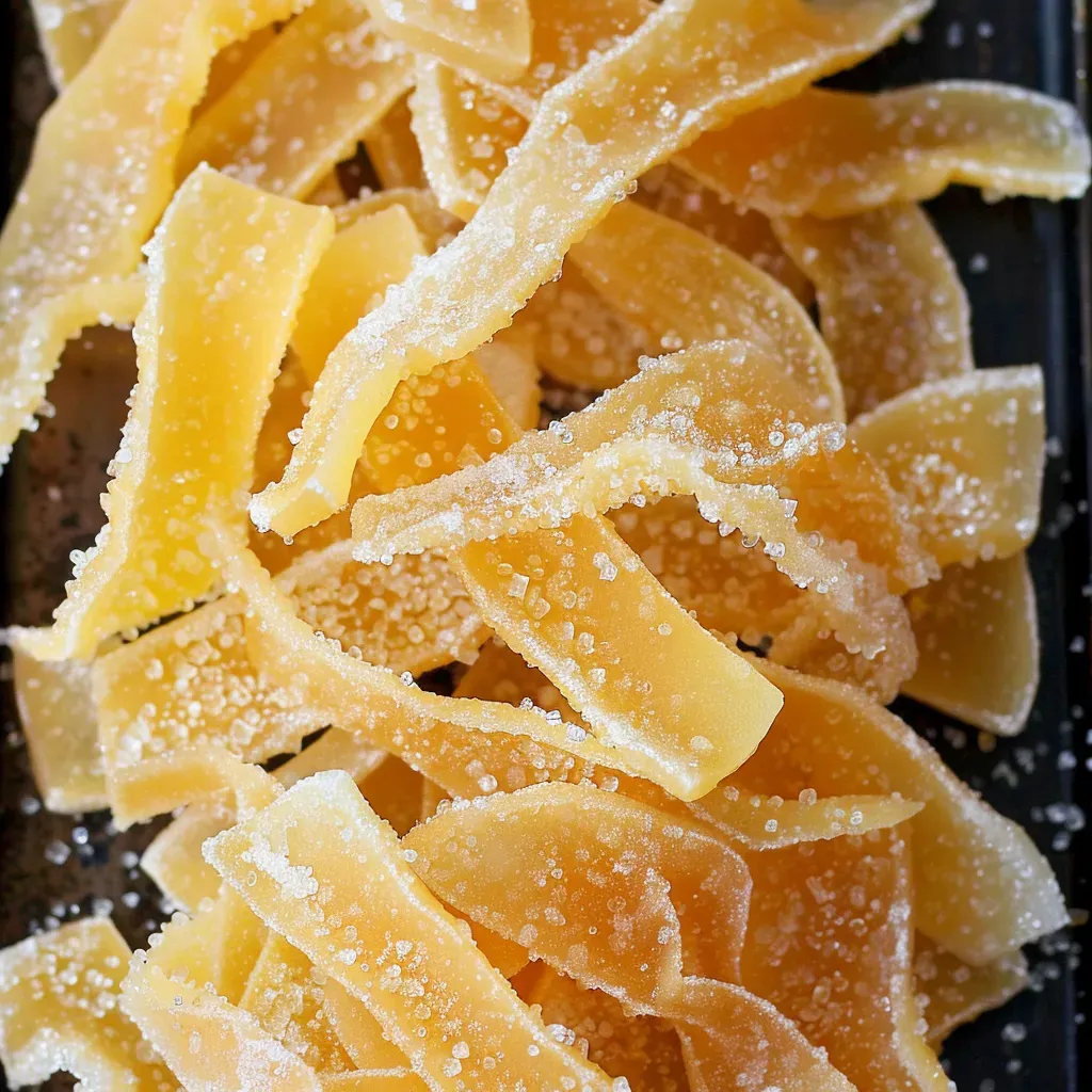 Homemade Candied Lemon Peel Recipe