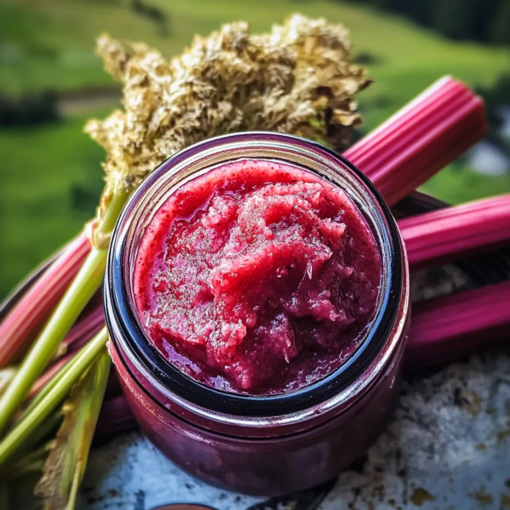 Homemade Rhubarb Butter: Sweet and Tangy Delight