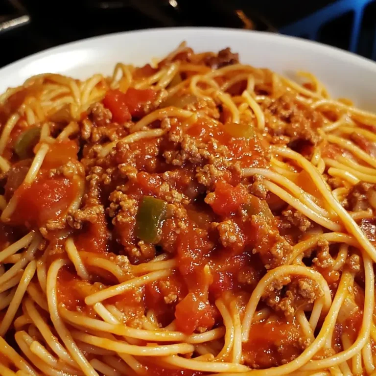 Homemade Skillet Spaghetti: Grandma's Best Recipe