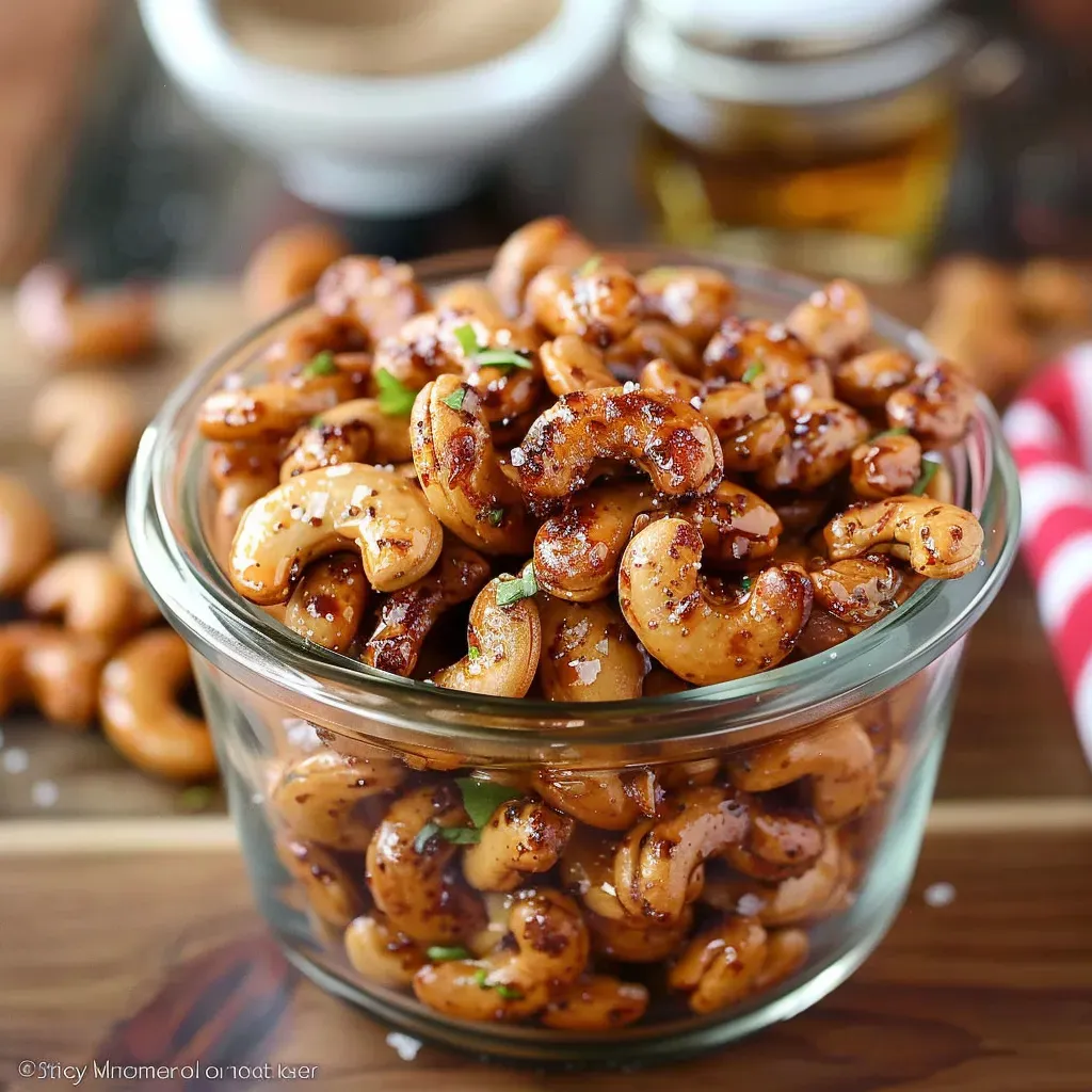 Irresistible Homemade Candied Cashews
