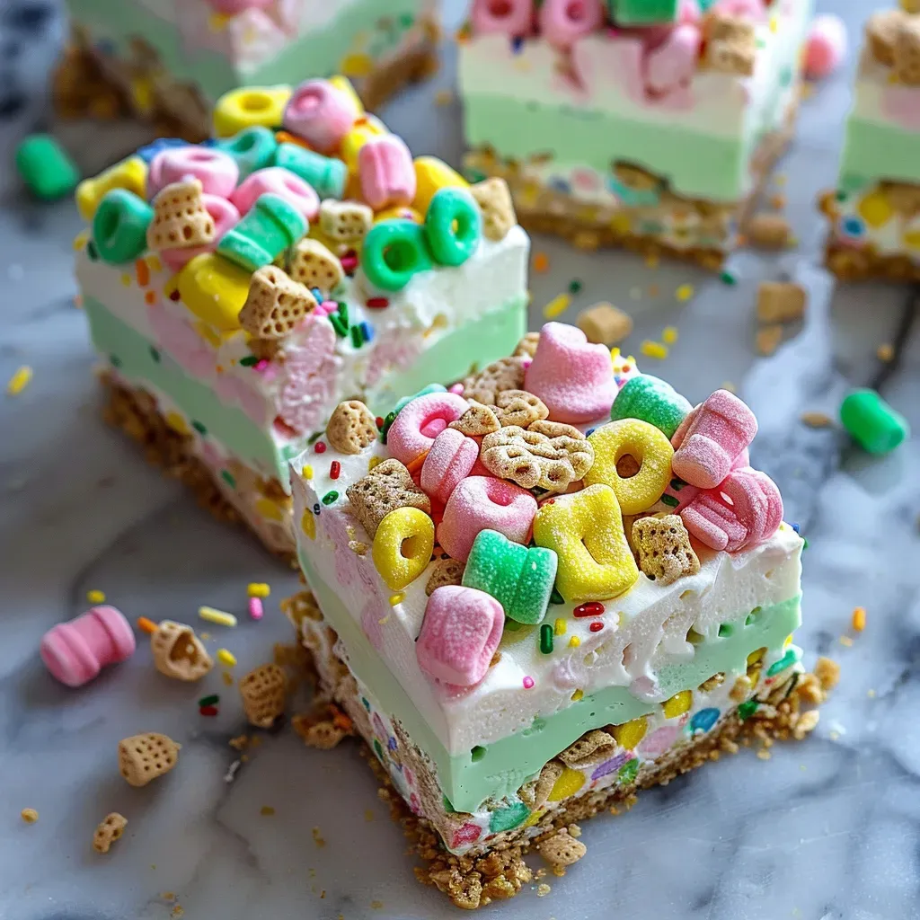 Lucky Charms Cheesecake Bars: Easy No-Bake Recipe