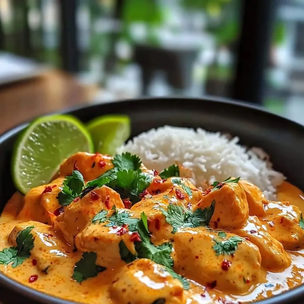 Luscious Coconut Lime Chicken Recipe