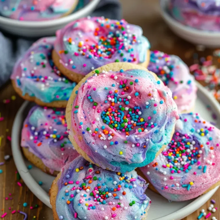 Magical Unicorn Sprinkle Cookies Recipe