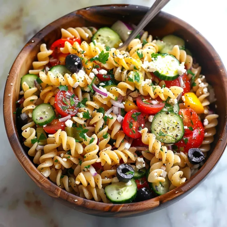 Mouth-Watering Italian Pasta Salad Recipe
