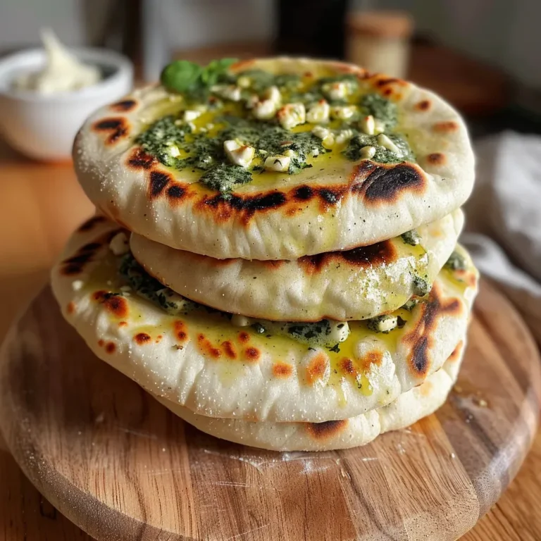 Mouthwatering Feta Spring Flatbreads