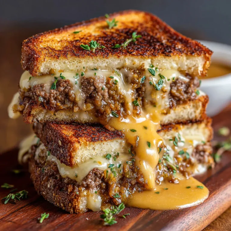 Mouthwatering Patty Melt with Secret Sauce