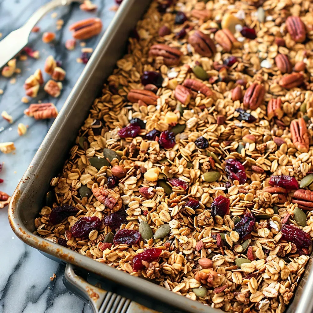 Nutritious Homemade Granola Recipe