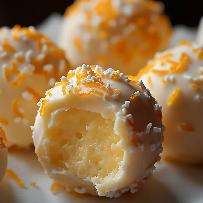 Orange Creamsicle Truffles: Easy No-Bake Recipe
