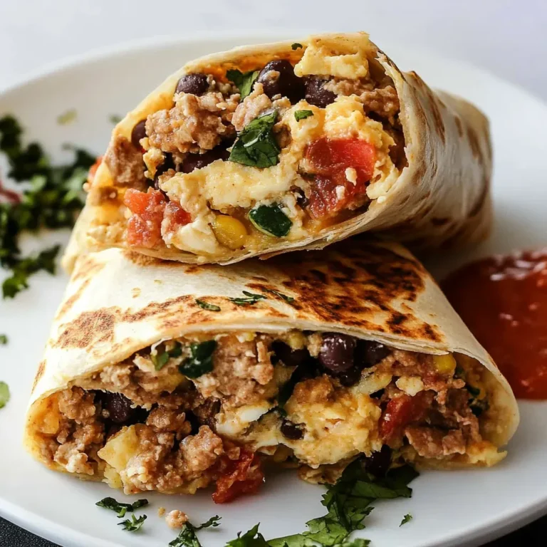 Protein-Packed Breakfast Burritos