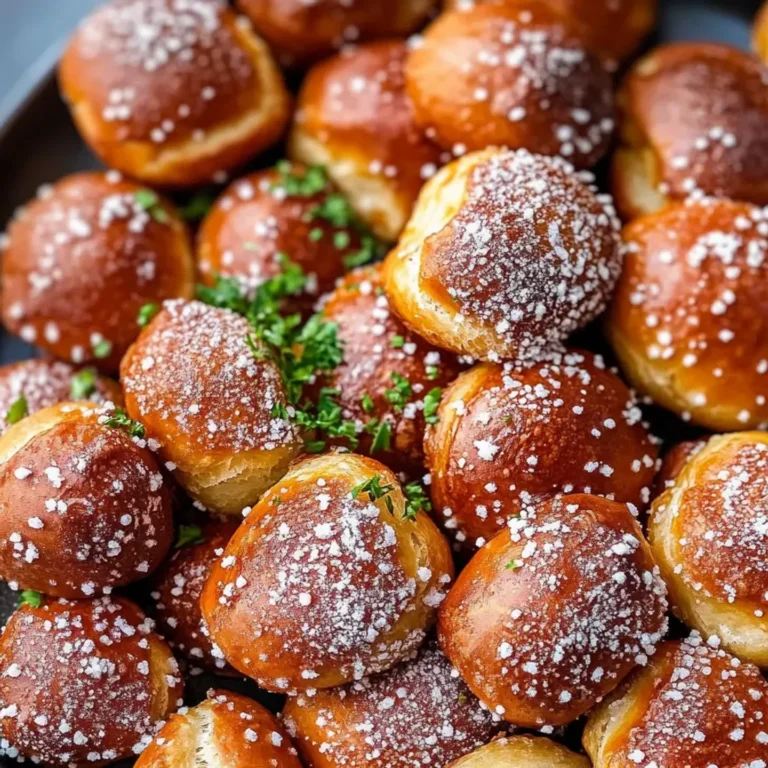 Quick and Easy Soft Pretzel Bites Recipe