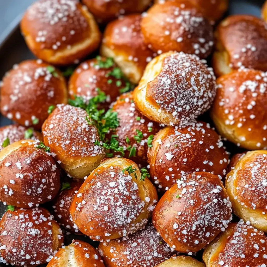 Quick and Easy Soft Pretzel Bites Recipe