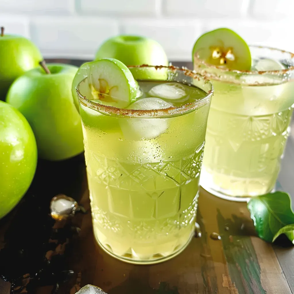 Refreshing Green Apple Mocktail Recipe