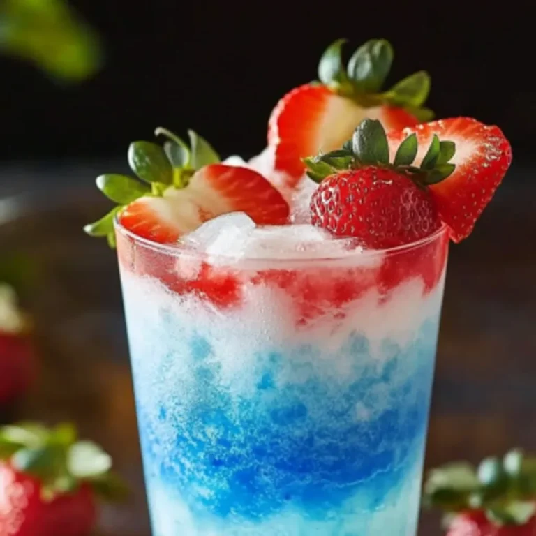Refreshing Strawberry Blue Hawaiian Cocktail Recipe