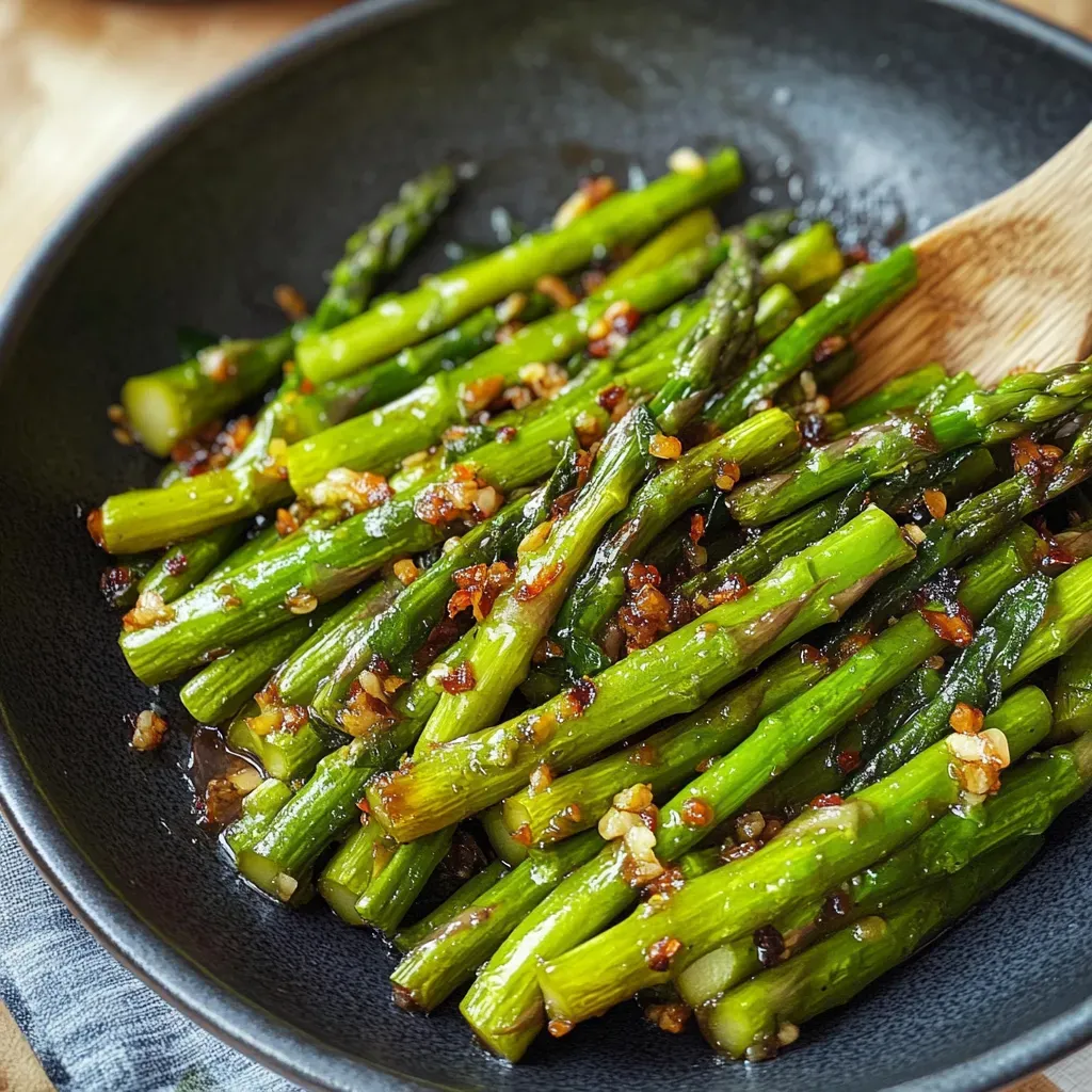 Savory Asian Asparagus Stir-Fry