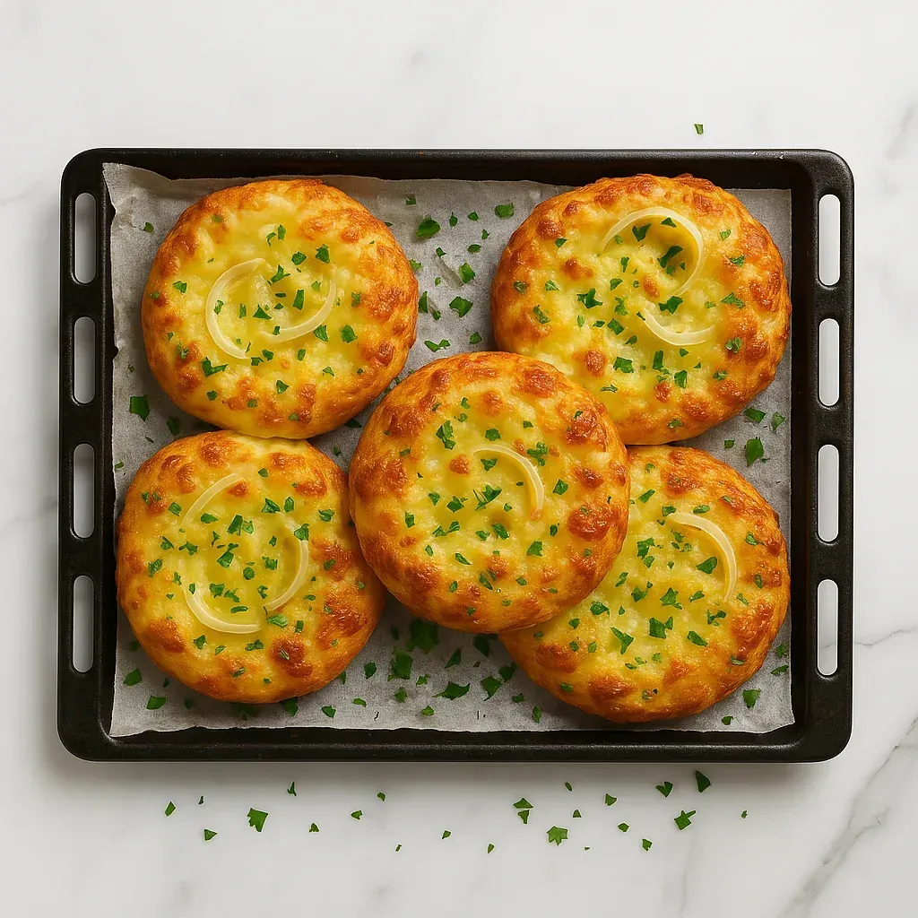 Savory Cheesy Onion Bread Recipe
