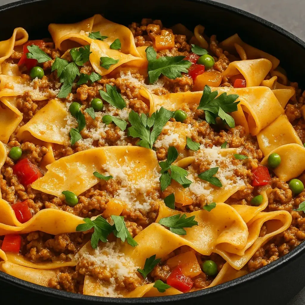 Savory Cowboy Pasta Recipe