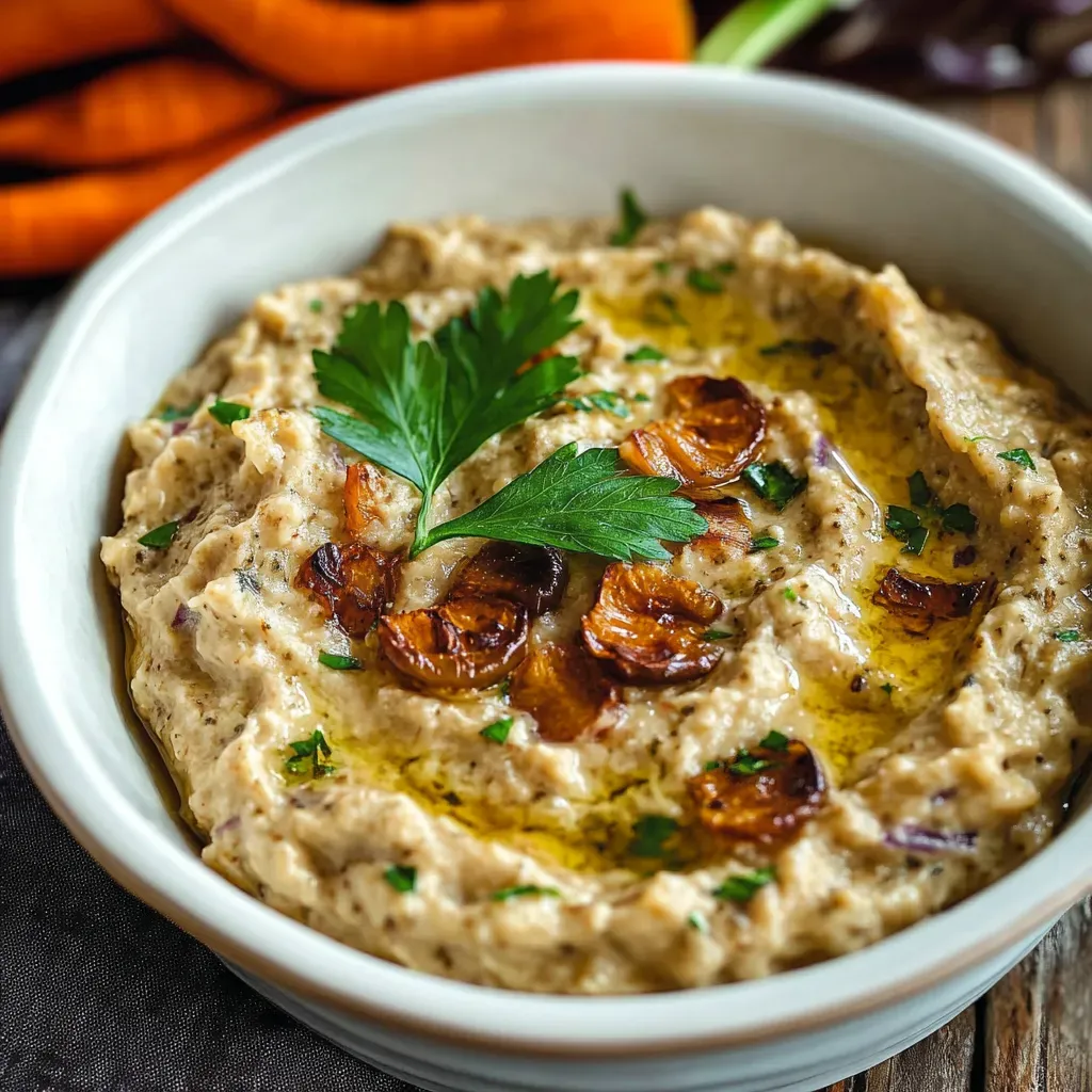 Savory Eggplant Dip: Quick and Delicious Recipe