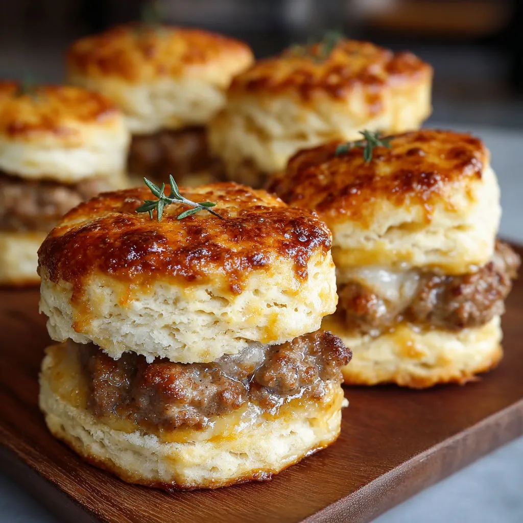 Savory Southern Sausage Biscuit Casserole