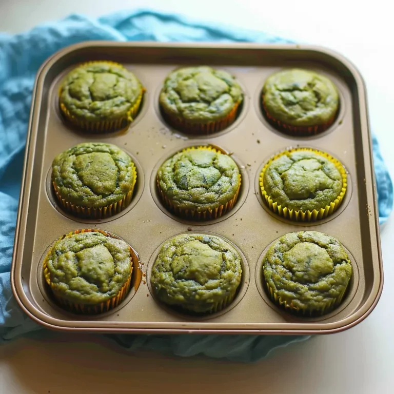 Savory Spinach Muffins for Healthy Breakfasts