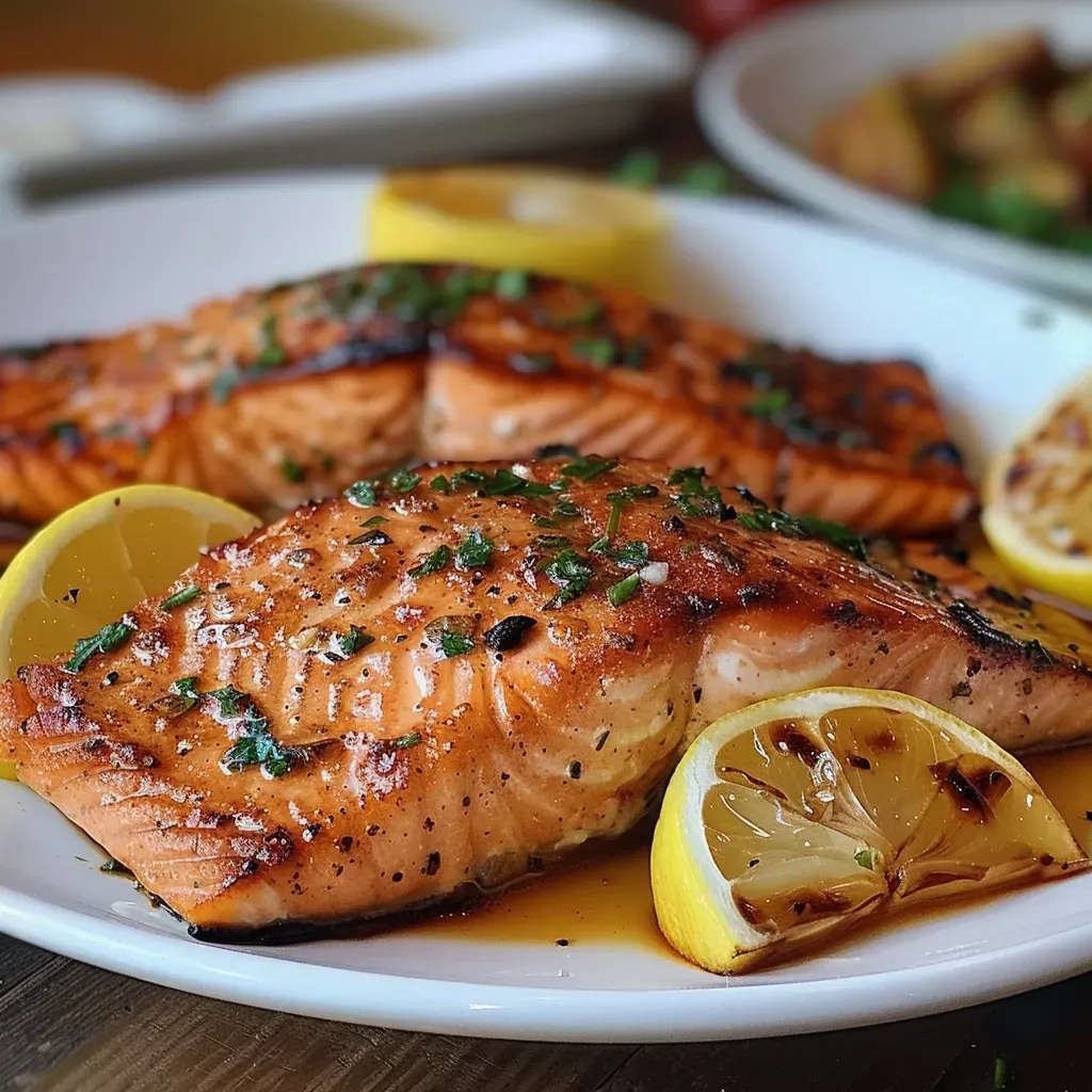 Savory Texas Roadhouse Grilled Salmon Recipe