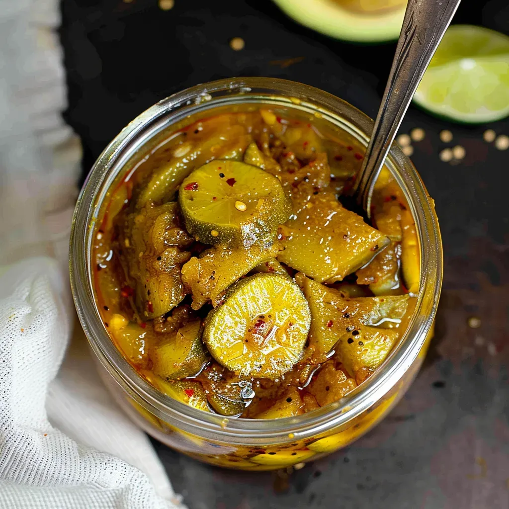 Spicy Indian Lime Pickle Recipe