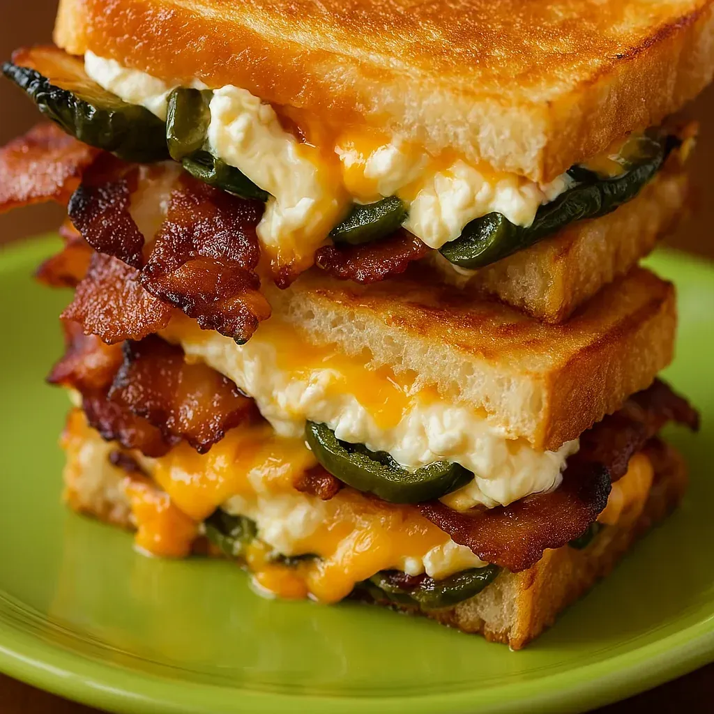Spicy Jalapeno Popper Grilled Cheese Recipe
