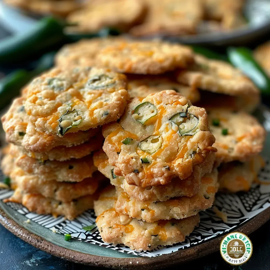 Spicy Jalapeño Cheddar Shortbread Recipe