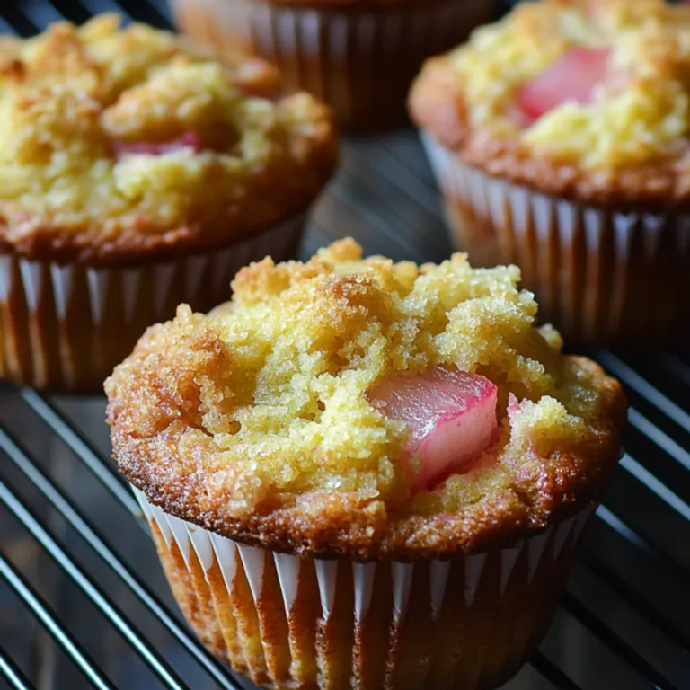 Tender Rhubarb Muffins: Perfect Recipe for a Sweet Treat