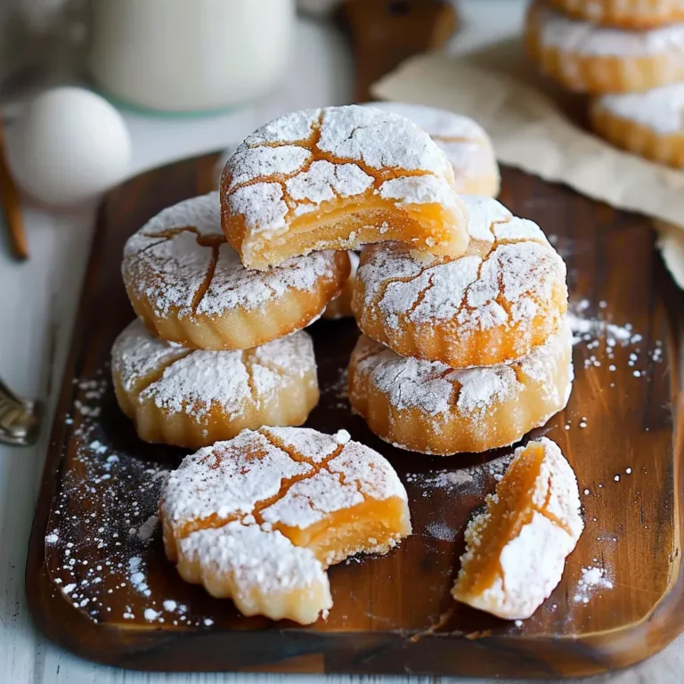 Thai Tea Mochi Crinkle Cookies Recipe
