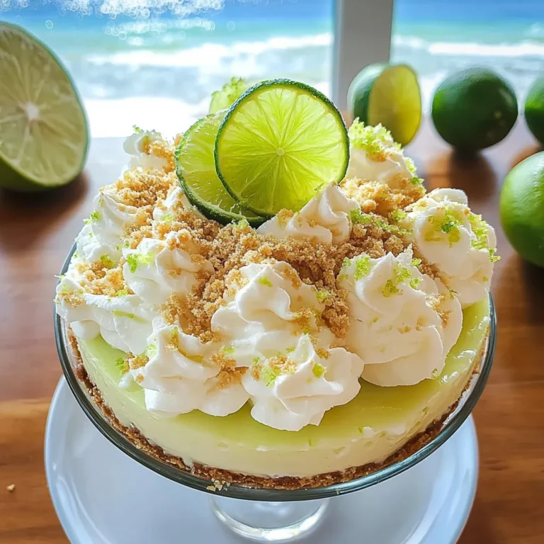 Tropical Key Lime Cheesecake Colada Recipe
