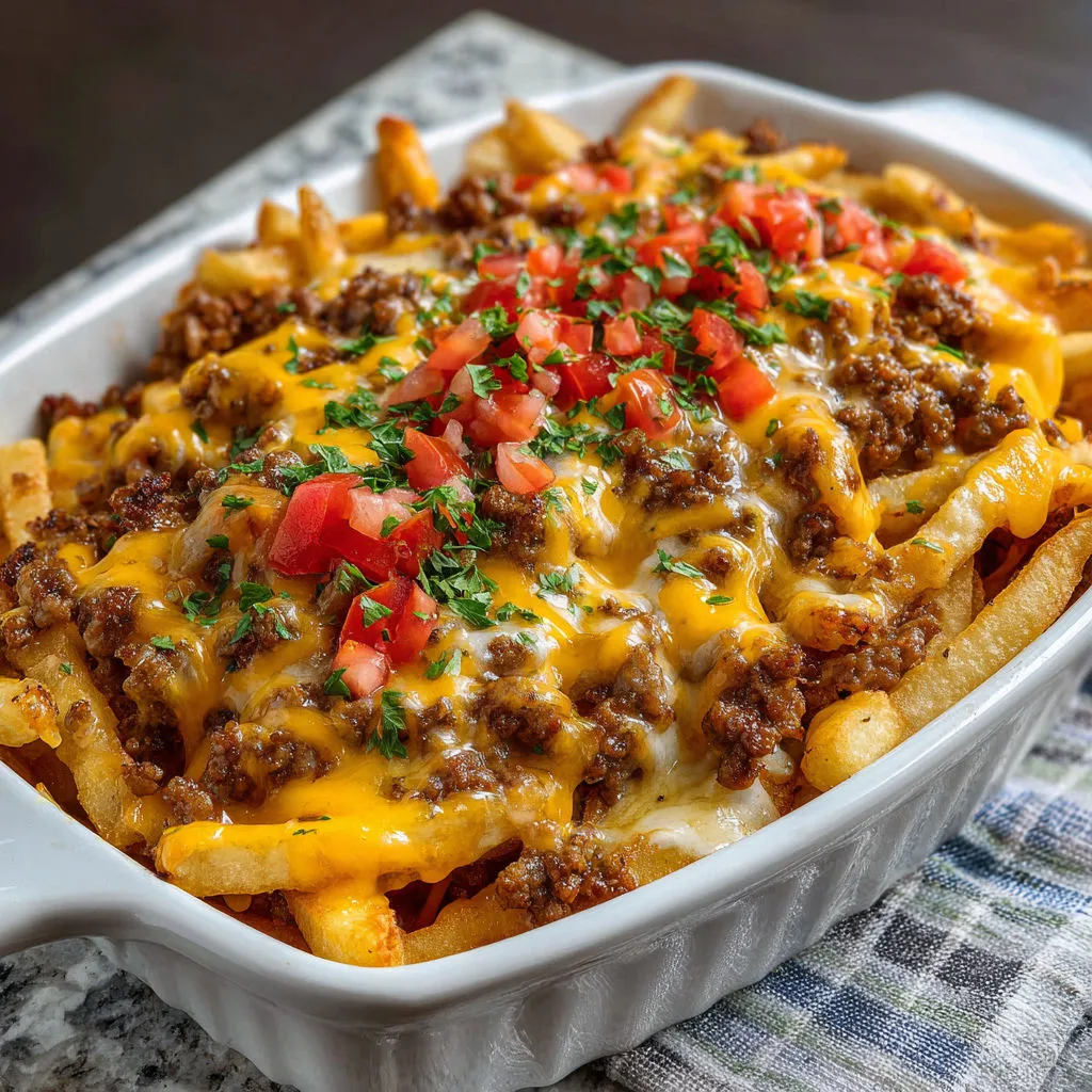 Ultimate Cheeseburger French Fry Casserole: Easy Recipe