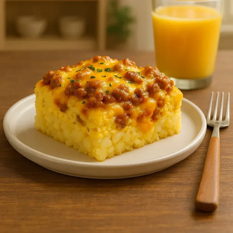 Ultimate Cheesy Hash Brown Breakfast Casserole Recipe