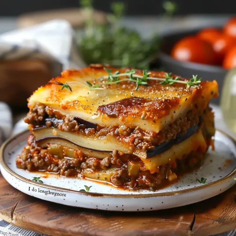 Ultimate Greek Moussaka Recipe: Rich, Flavorful, and Irresistible