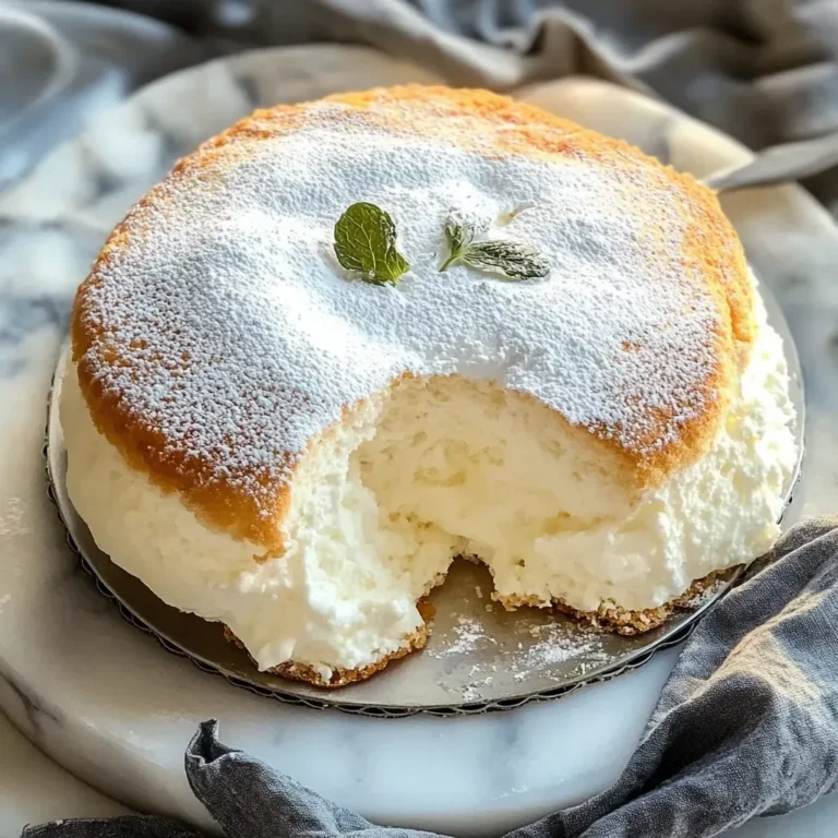 Whipped Cloud Cake Recipe