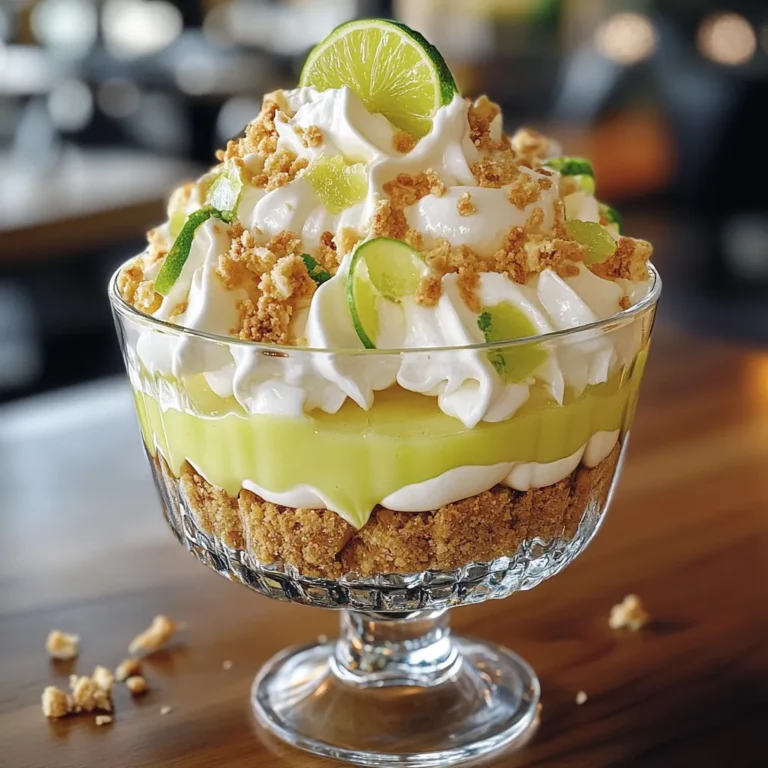 Zesty Key Lime Trifle Recipe