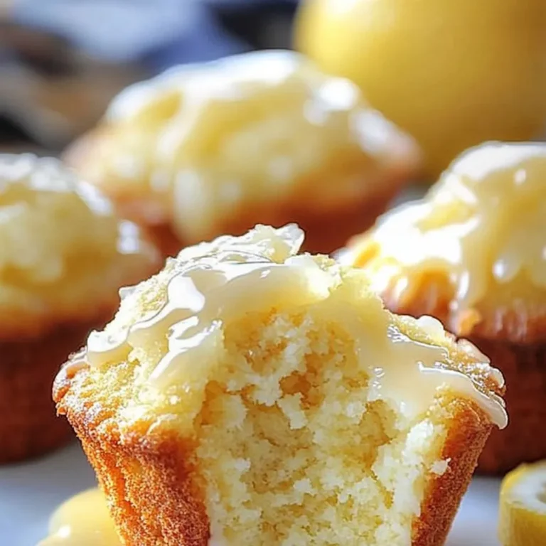 Zesty Lemon Cream Muffins Recipe