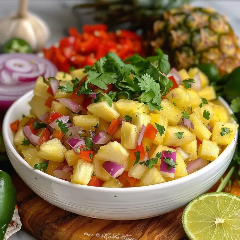 Zesty Pineapple Salsa Recipe